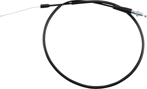 Black Vinyl Throttle Cable Black