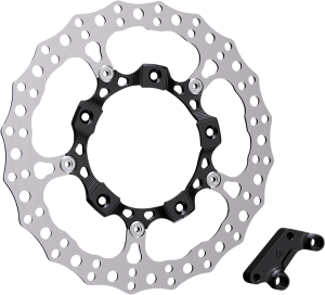Big Brake 14(r) Full Floating Brake Rotor Kit Black