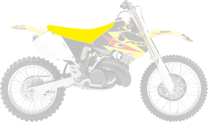 Pyramid Seat Cover Yellow, 1, nordicamoto.ro