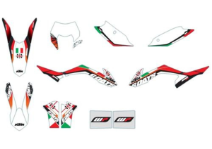 Kit stickere KTM Six Days Italy EXC 14-15