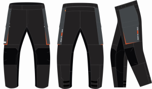 Pantaloni KTM Tourrain V3 WP Grey/Orange/Black