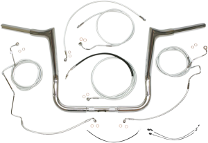 1-1/4(r) Viking Handlebar Installation Kit Silver, 1, nordicamoto.ro