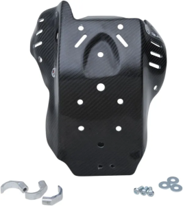 MOOSE RACING Carbon Fiber Skid Plate Black 