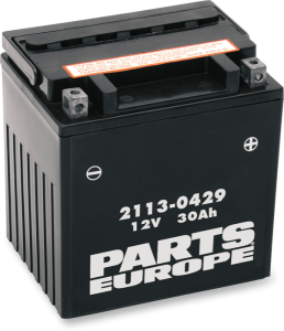 Drag Specialties Battery Black, 1, nordicamoto.ro