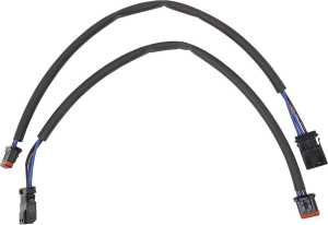 Front Turn Signal Extension Black, 1, nordicamoto.ro