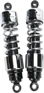 412 Series Cruiser Shocks Black, Chrome