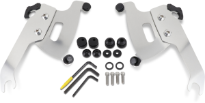 Bullet Fairing Trigger-lock Hardware Kit Silver