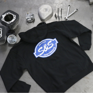 S&s® Hoody Black S, 1, nordicamoto.ro