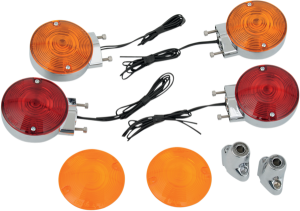 T/s Kit Late Fl Dual Fil Amber, Red