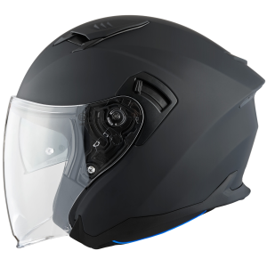AMOQ Helmet JI200 Solid matt black XS, nordicamoto.ro
