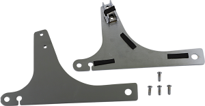 Sissy Bar Side Plates Silver, 2, nordicamoto.ro