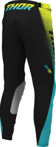 Pantaloni Launchmode Darkside Negru-Albastru-Galben, 5, nordicamoto.ro