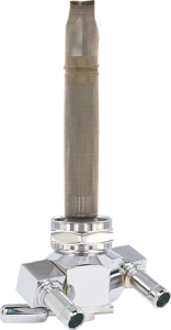 Power-flo Dual Outlet Reserve Fuel Valve Silver, 2, nordicamoto.ro