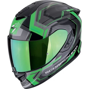 Casca integrala SCORPION EXO-1400 EVO II AIR LINART Negru/Verde L, 2, nordicamoto.ro