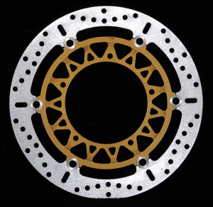 X-series Brake Rotor Gold, Stainless Steel