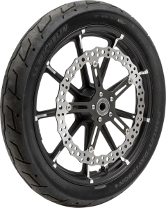 Big Brake Jagged Floating Rotor Kit Black, Silver