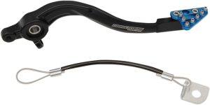 MOOSE RACING Brake Pedal Black, Blue