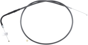 Black Pearl Braided Throttle/idle Cable Black, 3, nordicamoto.ro