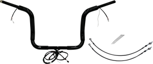 Plug & Play Ez Install 1-1/2(r) Round Top Handlebar Kit Black, 3, nordicamoto.ro