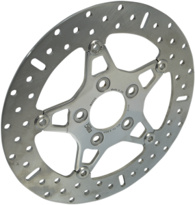 Floating Brake Rotor Silver, Stainless Steel, 1, nordicamoto.ro