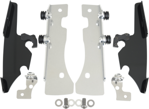 Fats/slim Windshield Trigger-lock Complete Mount Kit Black