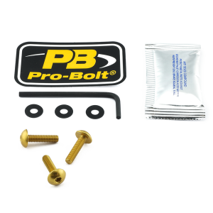 Screen Bolt Aluminium Gold, 1, nordicamoto.ro