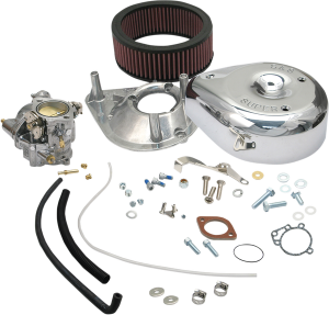 Super E Carburetor Kit W/o Manifold Silver