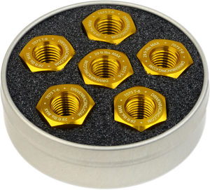 Sprocket Nuts Gold, 1, nordicamoto.ro