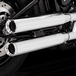 Eliminator 300 Slip-on Mufflers Chrome, 4, nordicamoto.ro