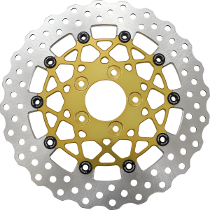Two-piece Brake Rotor Gold