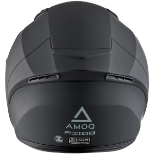 Cască AMOQ FI100, negru mat, mărimea M, 4, nordicamoto.ro