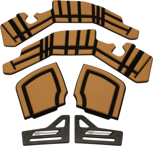 Saddlebag Shelf Set Brown