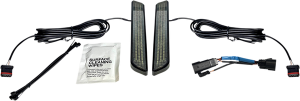 Led Front Fork Lightz Black, 1, nordicamoto.ro