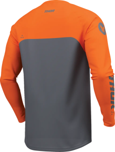 Tricou Youth Ridemode Menace, portocaliu-gri, 5, nordicamoto.ro