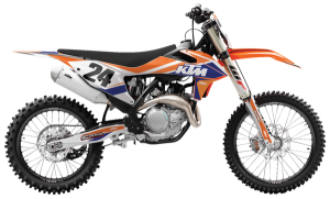 Evo Graphics Kit Black, Blue, Orange, White