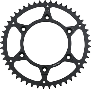 JT SPROCKETS Roată dințată neagră, 1, nordicamoto.ro