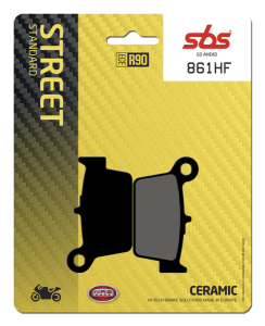 Hf Street Ceramic Organic Brake Pads, 2, nordicamoto.ro
