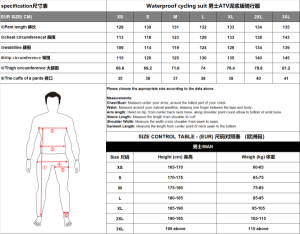 PANTALONI ATV IMPERMEABILI CFMOTO GRI/NEGRU, 2, nordicamoto.ro