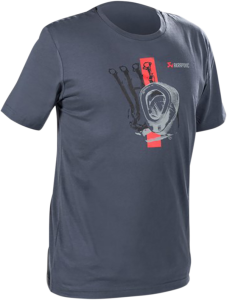 Red Strip T-shirt Black, Gray, Navy
