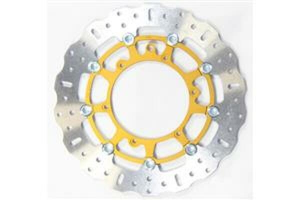Supercross Contour Series Brake Rotors Gold, Silver, Stainless Steel, 1, nordicamoto.ro