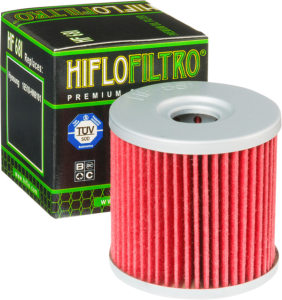 Premium Oil Filter Red