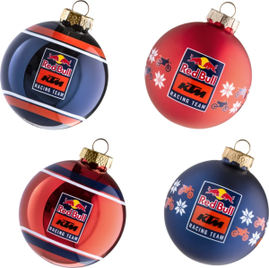Pachet Cadou Set Globuri RED BULL KTM / Cana KTM Team Negru / Lanyard KTM Team Portocaliu