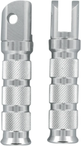 Anodized-aluminum Footpegs For Sportbikes Silver