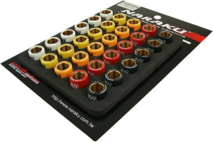 Variator Weights Adjustment Set Black, Orange, Red, Yellow