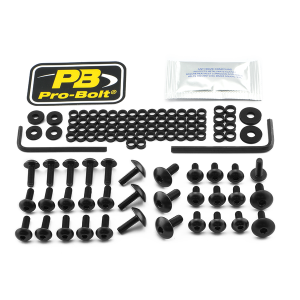 Fairing Bolt Kit For Ducati Black, 1, nordicamoto.ro