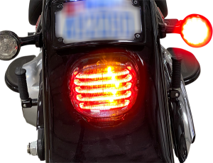 Probeam® Integrated Low Profile Led Taillights With Auxiliary Turn Signals Red, 1, nordicamoto.ro