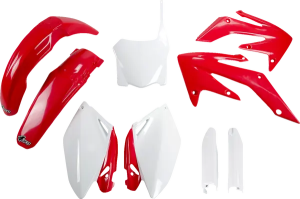 Full Body Replacement Plastic Kit Red, White