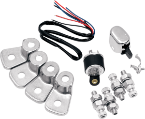 Universal Turn Signal Wiring Kit Chrome