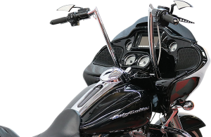 Pre-wired Monkey Bar Handlebar Silver