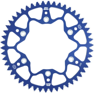 7075 Pinion de motocross de curse, albastru